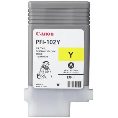 Canon PFI-102Y Cartus Cerneala Galben