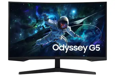 Monitor Samsung 32" LS32CG552EUXEN, Curvature: 1000R, Diagonal (inch): 32, Diagonal (cm): 81…