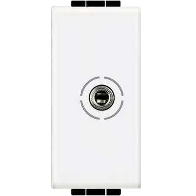 Priza audio-video jack 3.5 Living Light Bticino N4280, alb