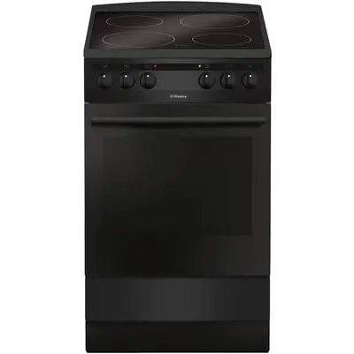 hansa Aragaz Hansa FCCM58088, Plita vitroceramica, 4 zone de gatit, Electric, Grill, Indicator…
