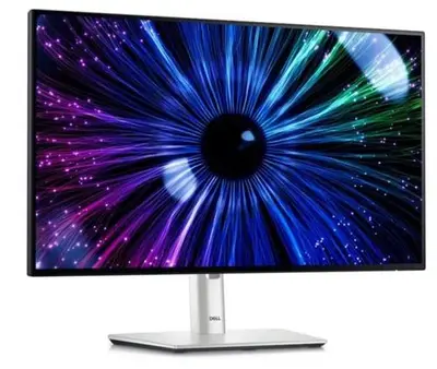 Monitor IPS LED Dell UltraSharp 23.8inch U2424HE, Full HD (1920 x 1080), HDMI, DisplayPort, Pivot…