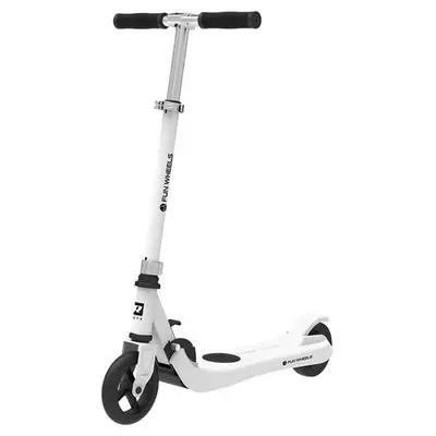 Trotineta electrica Fun Wheels R, Viteza maxima 12 Km/h, Autonomie 6Km, Motor 100W, IP54, roti…