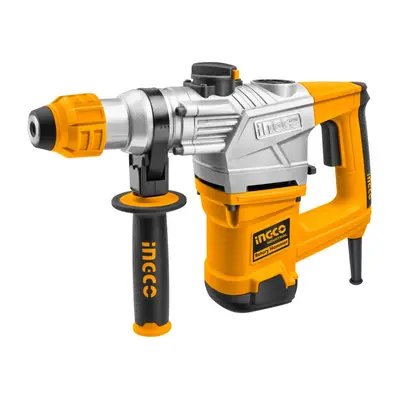 Ciocan rotopercutor 1250W, 5J, 850rpm, 3800bpm, SDS Plus, cu 3 burghie si 2 dalți, INGCO RH12008