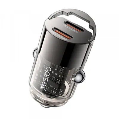 Yesido Incarcator Auto Yesido Y69, 30W, 3A, 2 x USB-C, Negru