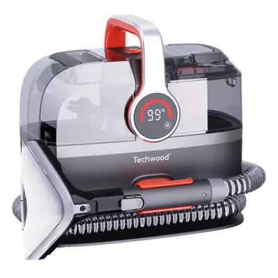 Aspirator cu spalare si curatator cu abur Techwood TAN-7055V, 600W-800W, 1.7L
