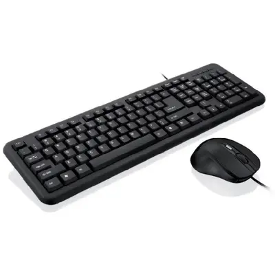 IBOX Kit tastatura si mouse iBox IKMOC2005070U, Office kit 2, Negru
