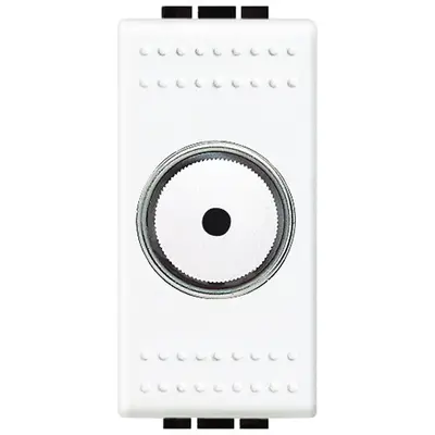 Variator rezistiv 500W+cap scara Living Light Bticino N4402N, alb