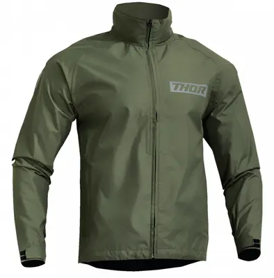Geaca textila impermeabila Thor Pack, culoare verde, marime 2XL