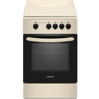 NobeLTek Aragaz NobeLTek NLT 5551B/G1, 50 cm, bej