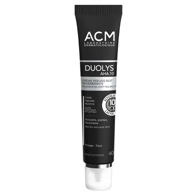 Crema peeling regeneratoare de noapte Duolys AHA.10 ACM , 40 ml