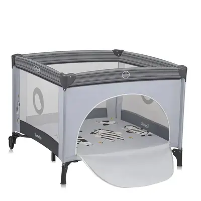 Tarc de joaca copii, Lionelo, Bonnie, Pana la 15 kg, 100 x 100 cm, Pliere compacta, Include geanta…