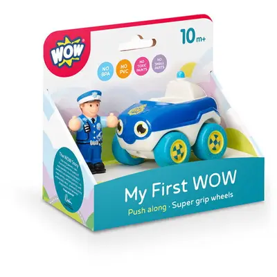 WOW Toys Jucarie pentru copii WOW Toys, Prima mea masina de politie, My First WOW Police Car Bobby…