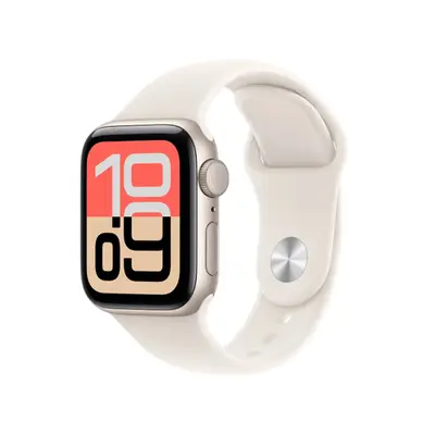 Smartwatch Apple Watch SE 3 (2025), GPS, 40mm, Ecran Retina LTPO OLED, Chip S10 cu Procesor…