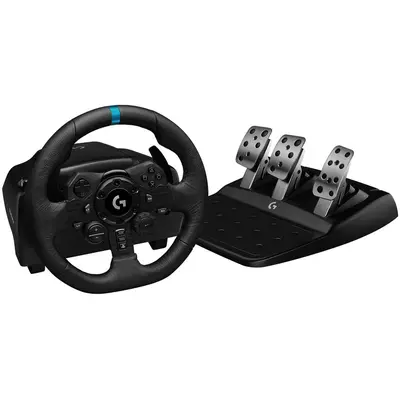 Volan G923 PS4/PS5/PC Cu Pedale Negru