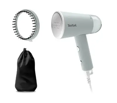 Aparat de calcat cu abur portabil Tefal Origin Travel DT1034E1, 1200 W, abur variabil 20 g/min, 70…