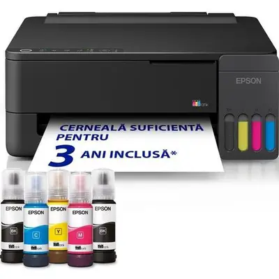 Imprimanta Epson EcoTank L1350, InkJet CISS, Color, Format A4, Wi-Fi