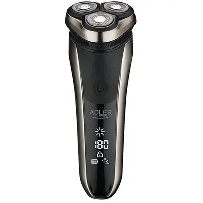 Aparat de Ras AD 2933 Electric 3x Capete IPX7 Afisaj LCD Negru