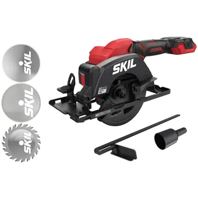 Skil 3540 CA Mini fierastrau cu acumulator „Compact brushless“, turatie 6000 /min, 3 lame de…