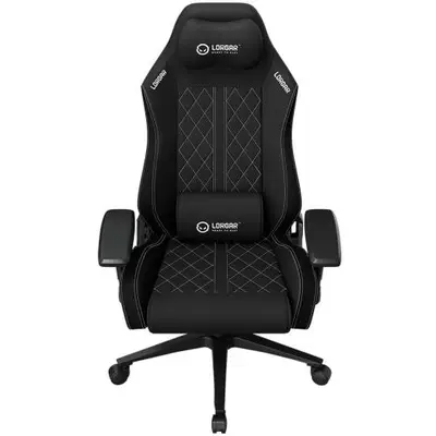 LORGAR Scaun gaming Lorgar CHA41, Negru, Cotiere 3D, Greutate maxima 150 kg, LRG-CHA41-BK-WH