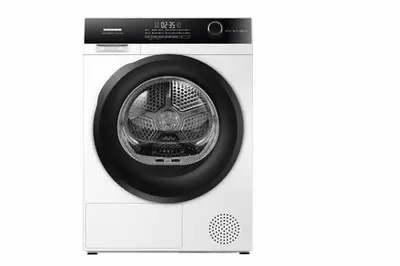 Uscator de rufe HEINNER HHPD-HMK80IVFC++, Pompa de caldura, 8 kg, Clasa C, Control Touch, Motor…