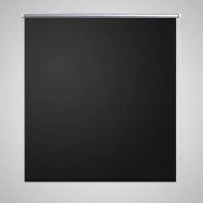 Jaluzea opaca rulabila, 80 x 230 cm, negru
