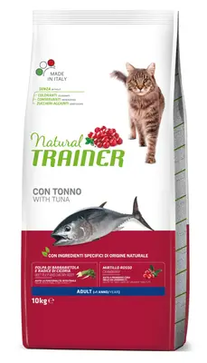 Hrana Uscata Pisici, Natural Trainer, Ton, 10 kg