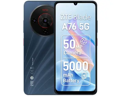 Telefon Mobil ZTE Blade A76, Procesor Unisoc T8300 Octa-Core, IPS LCD Capacitive Touchscreen…