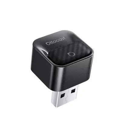 Adaptor Ottocast Mini Core Wireless CarPlay si Android Auto Plug and Play 2-in-1 (Negru)