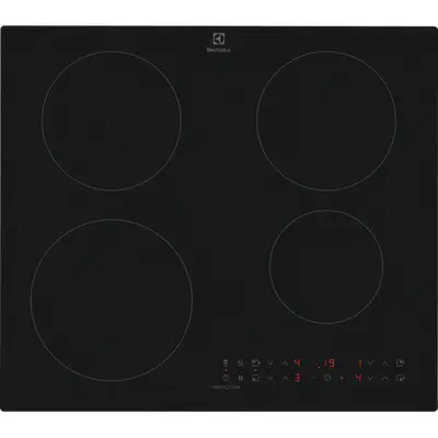 Plita incorporabila Electrolux EIT60433CT, Inductie, 4 zone de gatit, Timer electronic…