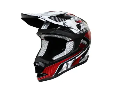 Casca cross enduro copii VCAN V321 negru camo FORCE,marime YM 51-52 JUNIOR