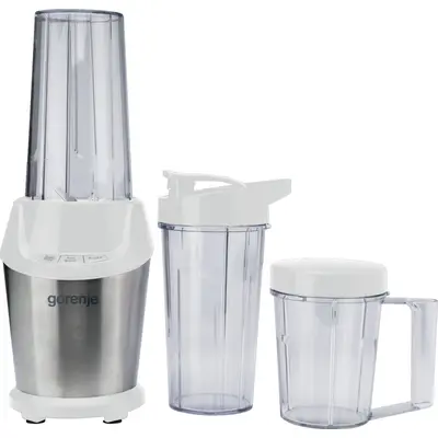 Gorenje Blender, Gorenje, BN1000E, 2 niveluri, 0.75l, 20000 rpm, 1000W, Alb