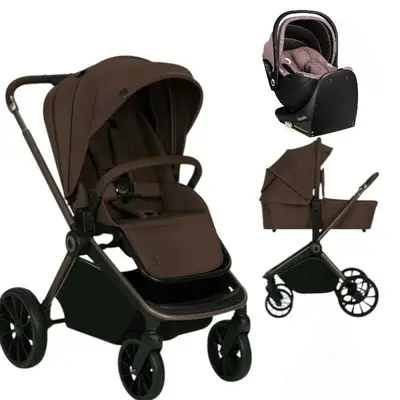 Carucior 4 in 1, Lionelo, Mika Plus, Cu scoica auto Moxie Mov cu baza rotativa 360, Reversibil, Cu…