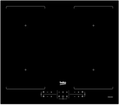 Plita incorporabila Beko HII64201F2HT, Inductie, OverHeat Safety System, 4 zone de gatit, Sticla…