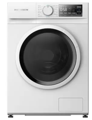 Masina de spalat rufe slim Heinner HWM-M814IVSMNA+++, 8 kg, 1400 RPM, Motor inverter, Display…