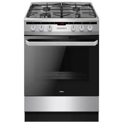 AMICA Aragaz electric si pe gaz Amica 618GES2.33HZpTaF(Xx), 62 l, numar de arzatoare 4, latime 60…