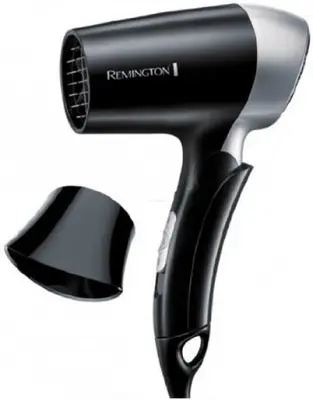 Uscator de par Remington D2400, 1400 W, 2 viteze (Negru)