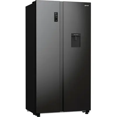 Gorenje Frigider Side-by-Side Gorenje NRR9185EABXLWD, 547 l, clasa energetica E, Dozator apa…