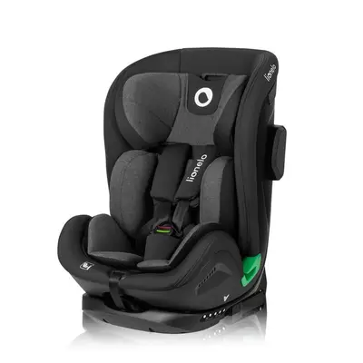 Scaun auto, Lionelo, Harper i-Size, Isofix, Cu centura TopTether, Cu spatar inclinabil in 5…