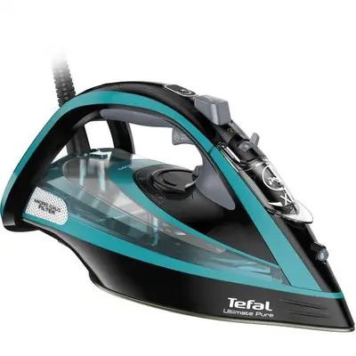 Tefal Fier de calcat Tefal FV9844E0 Ultimate Pure, 3200 W, Talpa Durilium AirGlide Autoclean, jet…