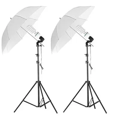 iShoot Kit lumina continua foto-video cu 2x stativ 250cm+2x umbrela difuzie 84cm+2x suport stativ…