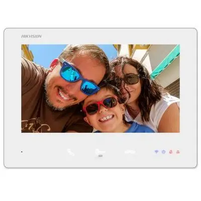 Monitor Videointerfon 2-FIRE Hikvision DS-KH7300EY-WTHE2/WH