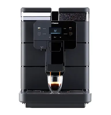 Espressor automat Saeco Royal Black 9J0040, 1400 W, Rezervor 2.5 l, Rasnita incorporata cu 8…