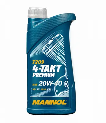 Ulei motociclete 20w40, Mannol Premium semisintetic, 1L