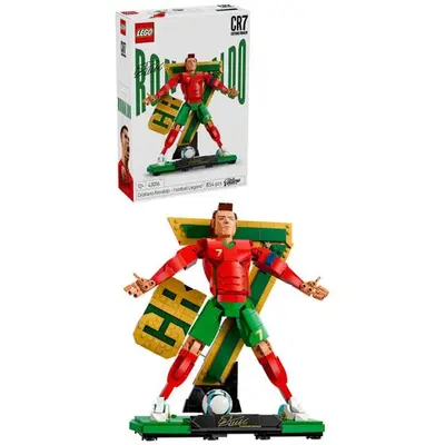 LEGO Editions - Cristiano Ronaldo – Legenda a fotbalului 43016, 854 piese