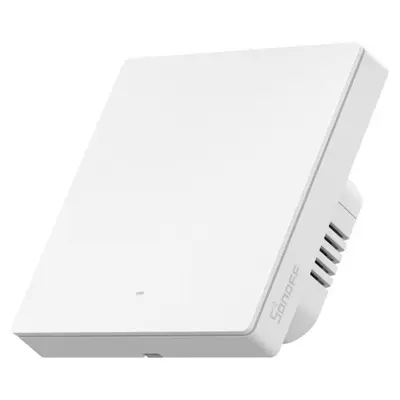 Intrerupator inteligent Sonoff M5-1C-86W, 1 canal, 10A, protocol Matter, Alb