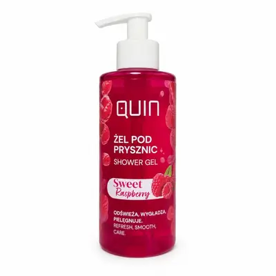 Sweet Raspberry QUIN Fruit Line Shower Gel 260 ml