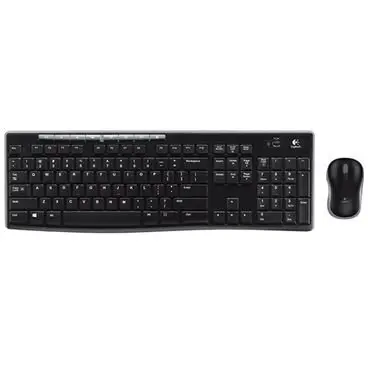 Kit Tastatura + Mouse MK270 US Wireless Negru