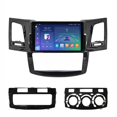 Navigatie dedicata cu Android Toyota Hilux VII 2004 - 2015, 4GB RAM, Radio GPS Dual Zone, Display…
