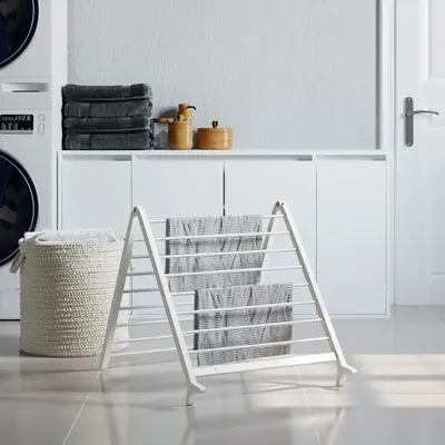 Suport de uscare pentru cada extensibil, 53-90 cm, aluminiu