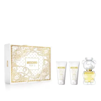 Set Cadou Moschino Toy 2, Apa de Parfum, 50 ml + Lotiune de Corp, 50 ml + Gel de Dus, 50 ml